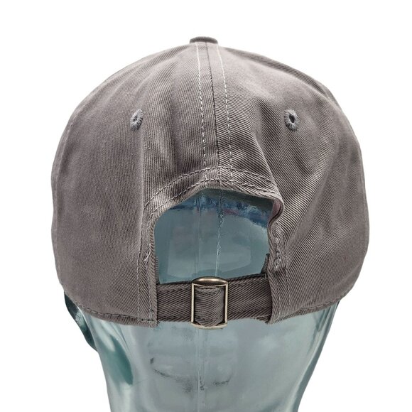 Melissa Etheridge Cruise Gray Cotton Baseball Hat With Tropical Patch Underbill - Picture 5 of 13
